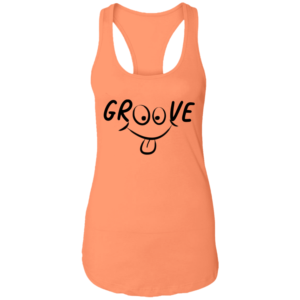 Summer Groove Ladies Ideal Racerback Tank - DNA Trends