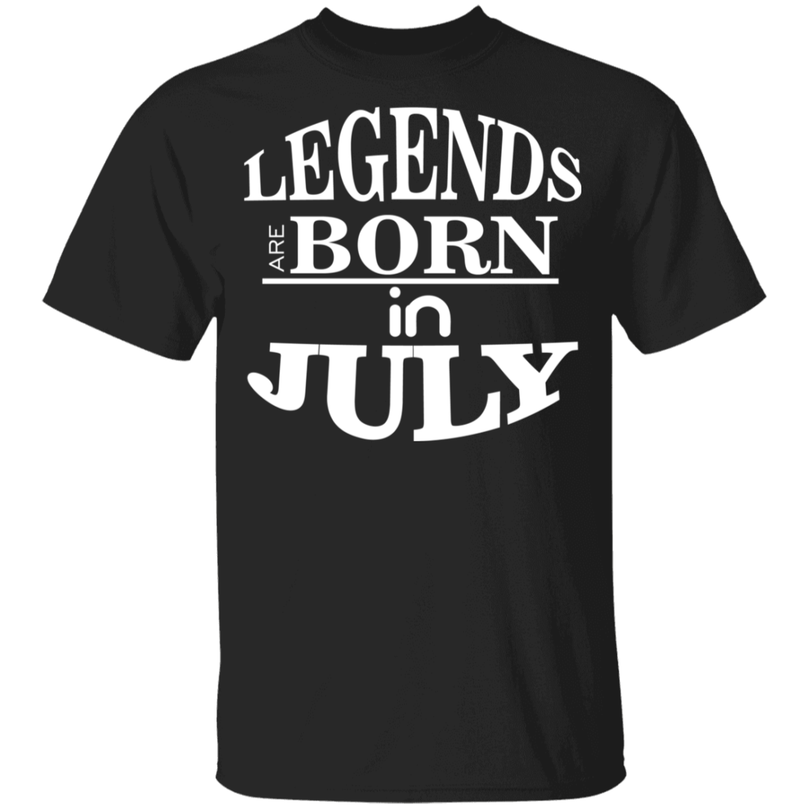 Legends are Born in July Youth T-Shirt - DNA Trends