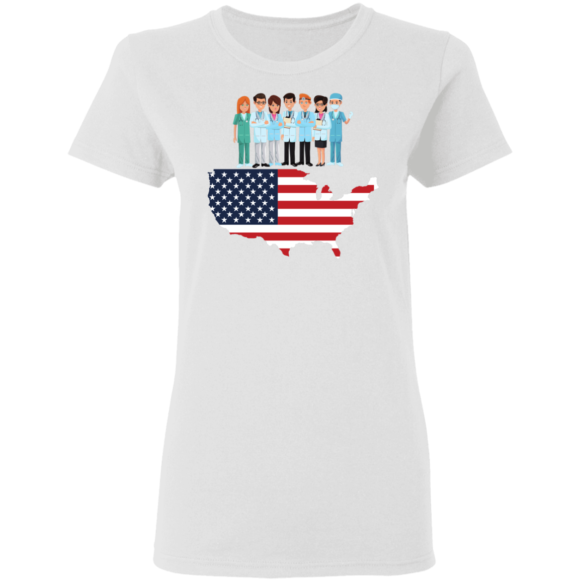 Essential Workers Labor Day Ladies'  T-Shirt - DNA Trends