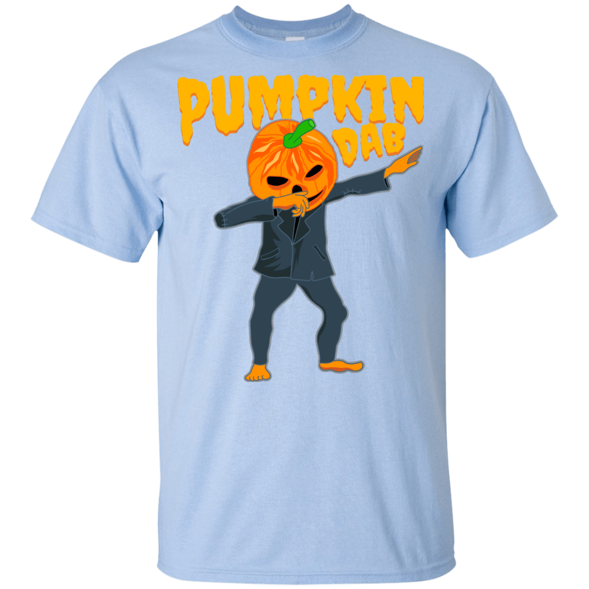 Trendy Pumpkinhead Dab T-Shirt Halloween Tees (Boys) - DNA Trends