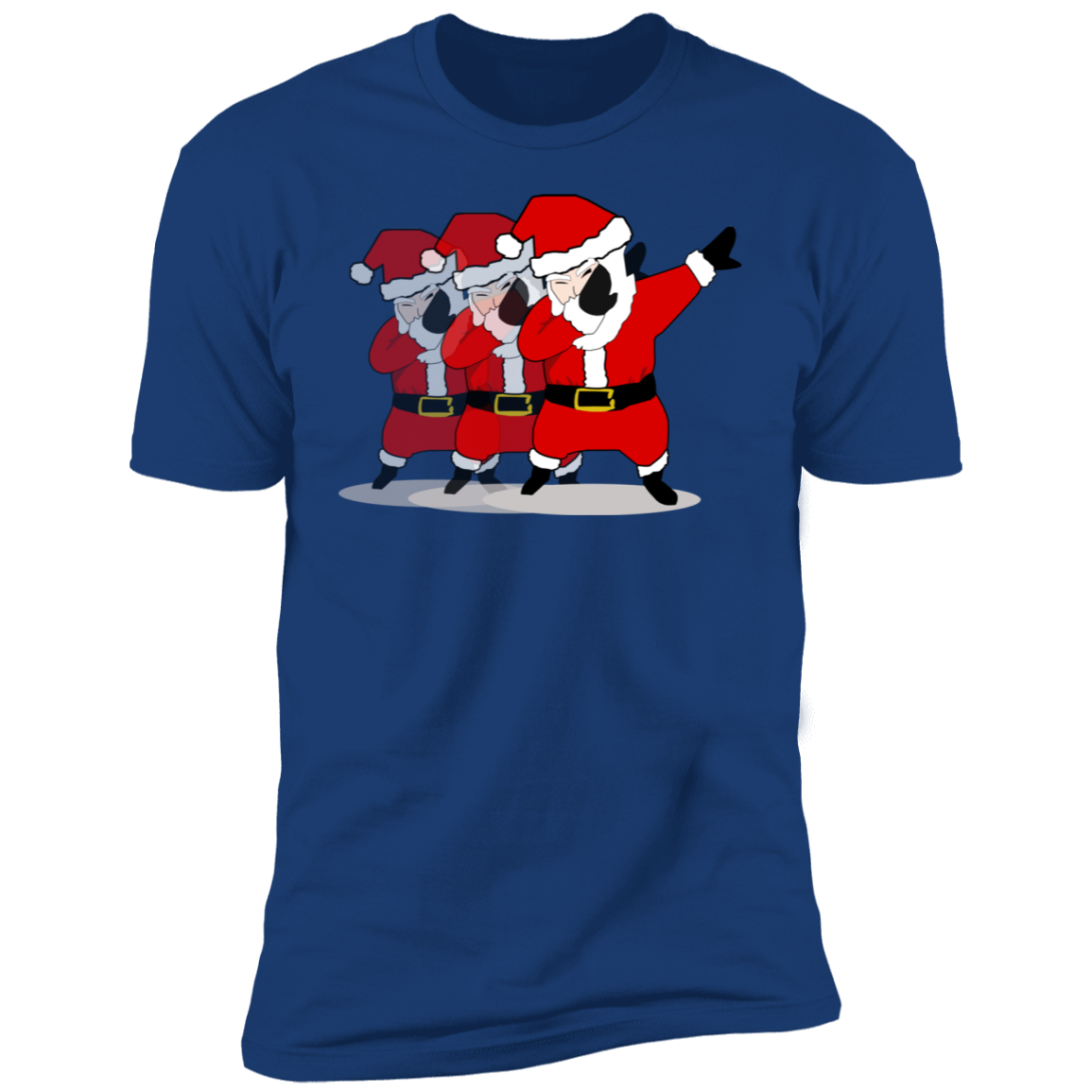 Cool Awesome Dabbing Santa Premium  T-Shirt - DNA Trends