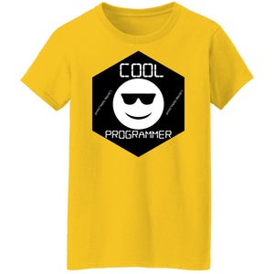 The Cool Programmer  Ladies'  T-Shirt For Techies