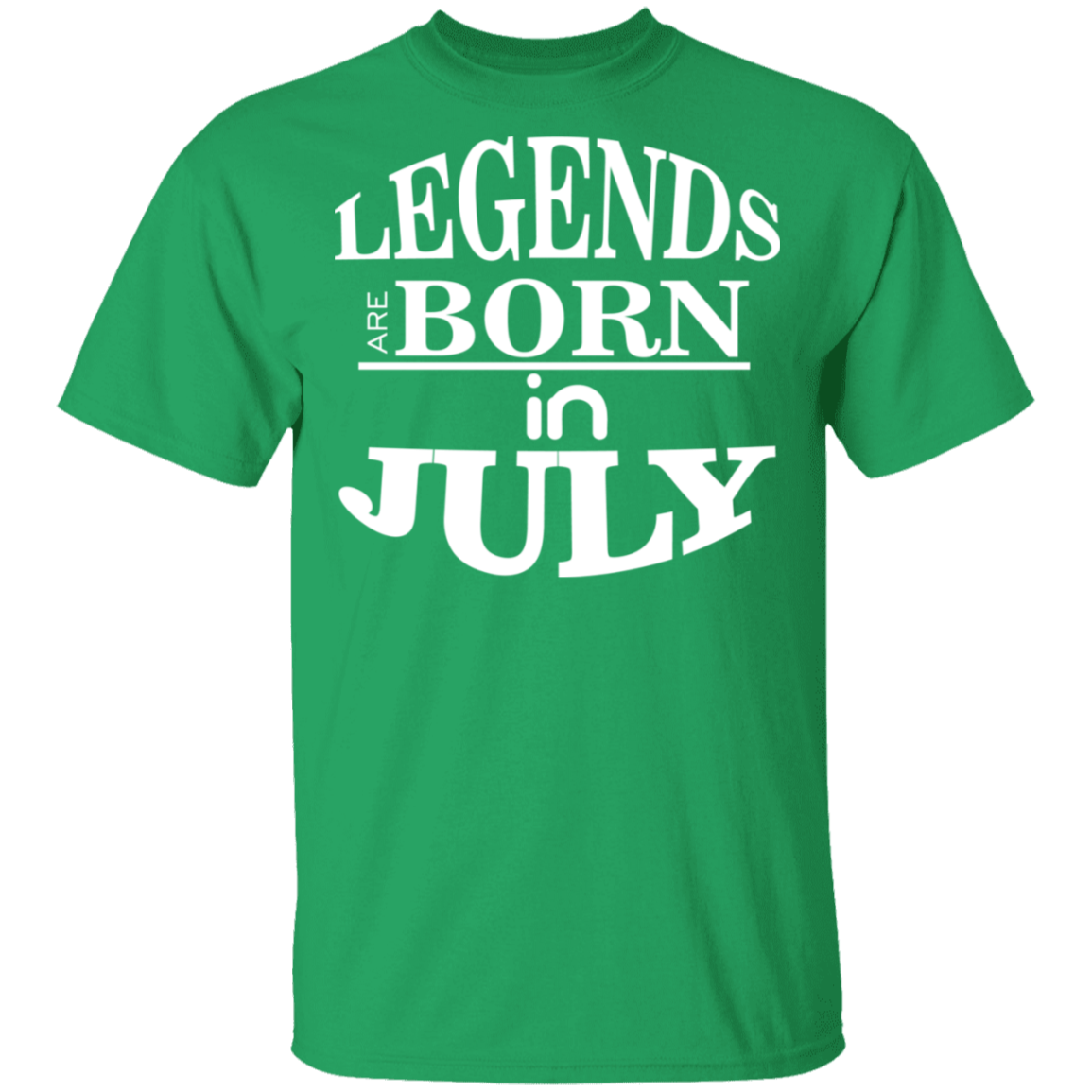 Legends are Born in July T-Shirt - DNA Trends