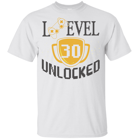 Image of Level 30 Unlocked Youth Ultra Cotton T-Shirt - DNA Trends