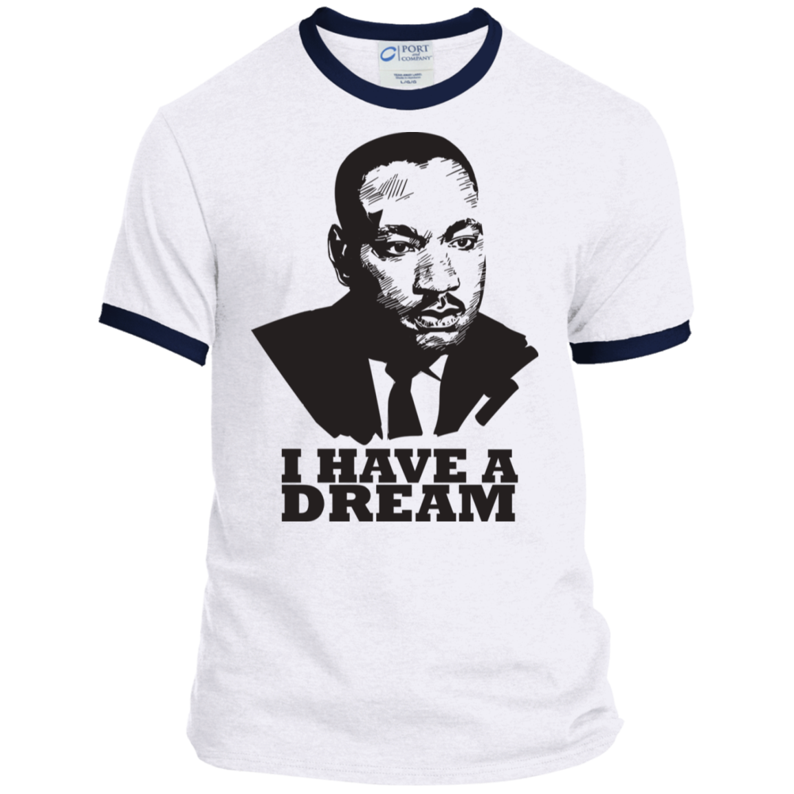 Martin Luther Ringer Tee - DNA Trends