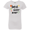 Best Sister Ever Girls' Princess T-Shirt - Sisters Day Tshirt - DNA Trends