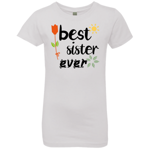 Best Sister Ever Girls' Princess T-Shirt - Sisters Day Tshirt - DNA Trends