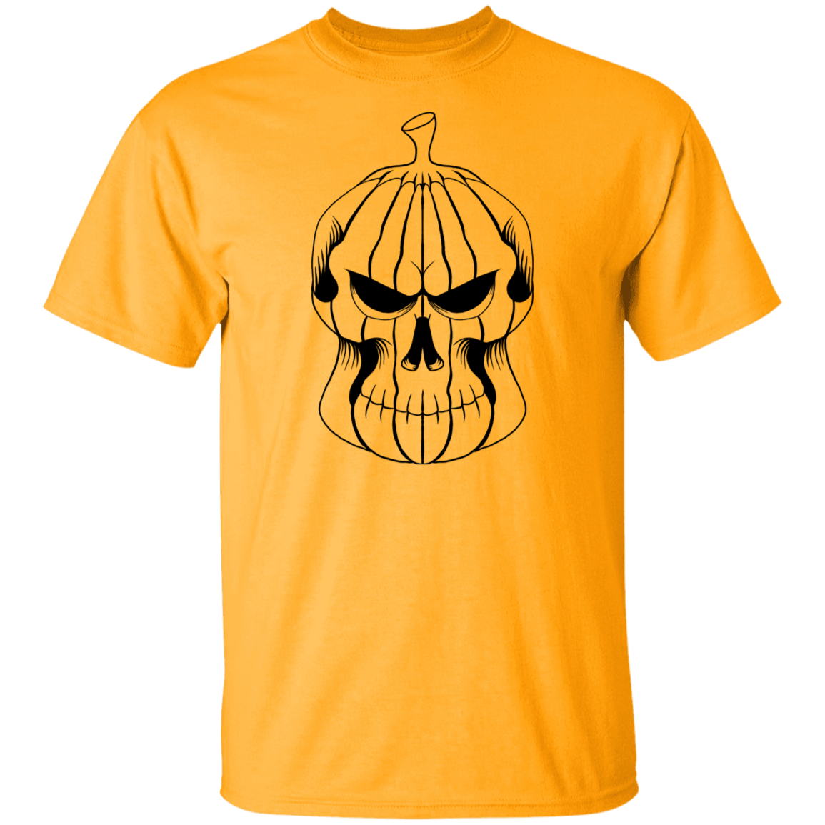 Pumpkin Skull Halloween Costume T-Shirt (Kids) - DNA Trends