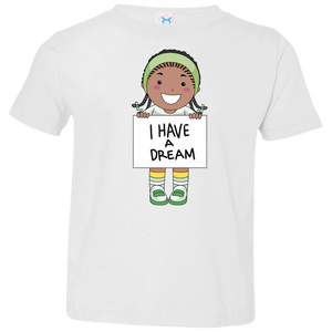 Martin Luther Toddler Jersey T-Shirt - DNA Trends