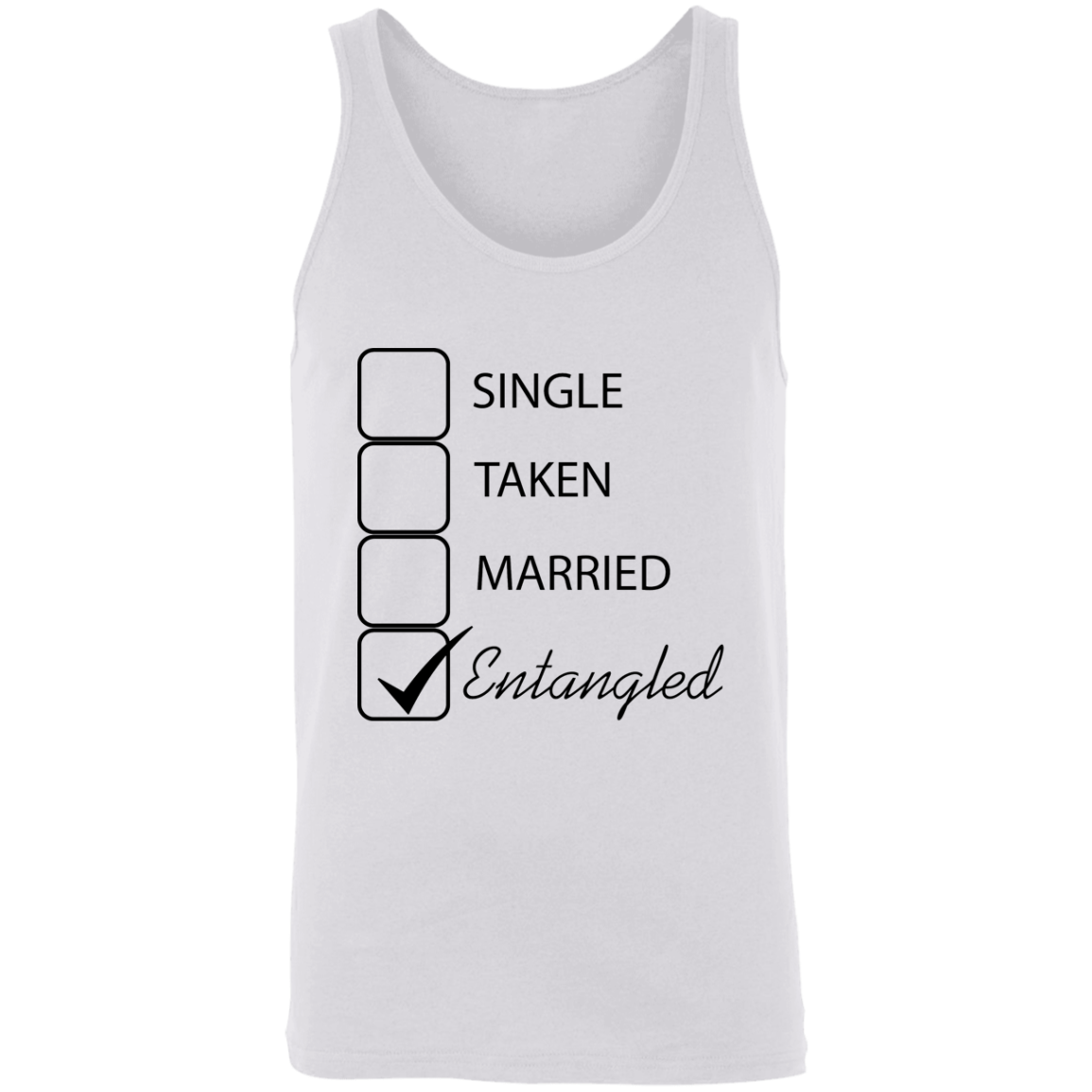 Funny Entangled Unisex Tank - DNA Trends