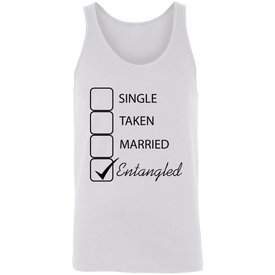 Funny Entangled Unisex Tank - DNA Trends
