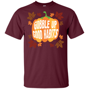 Gobble Up Good Habits Youth Ultra Cotton T-Shirt - DNA Trends