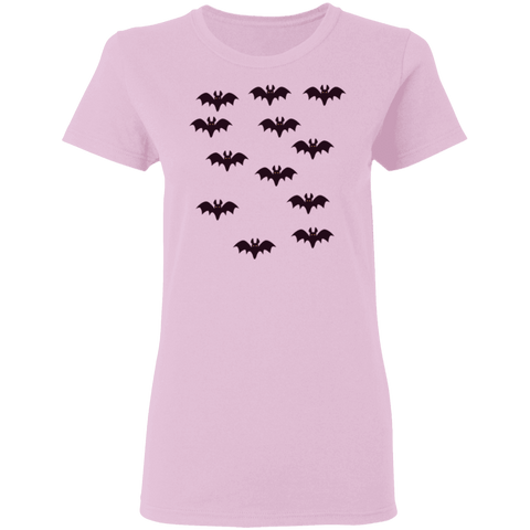 Image of Bats Halloween Costume Ladies'  T-Shirt - DNA Trends