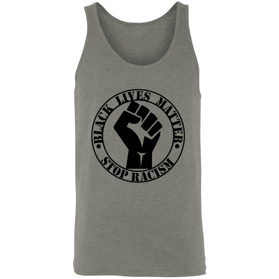 BLM NO TO RACISM Unisex Tank - DNA Trends