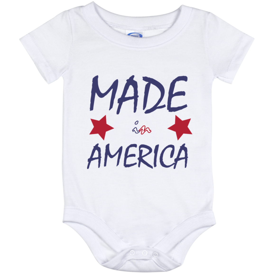 Made in America Baby Bodysuit  12 Month - DNA Trends