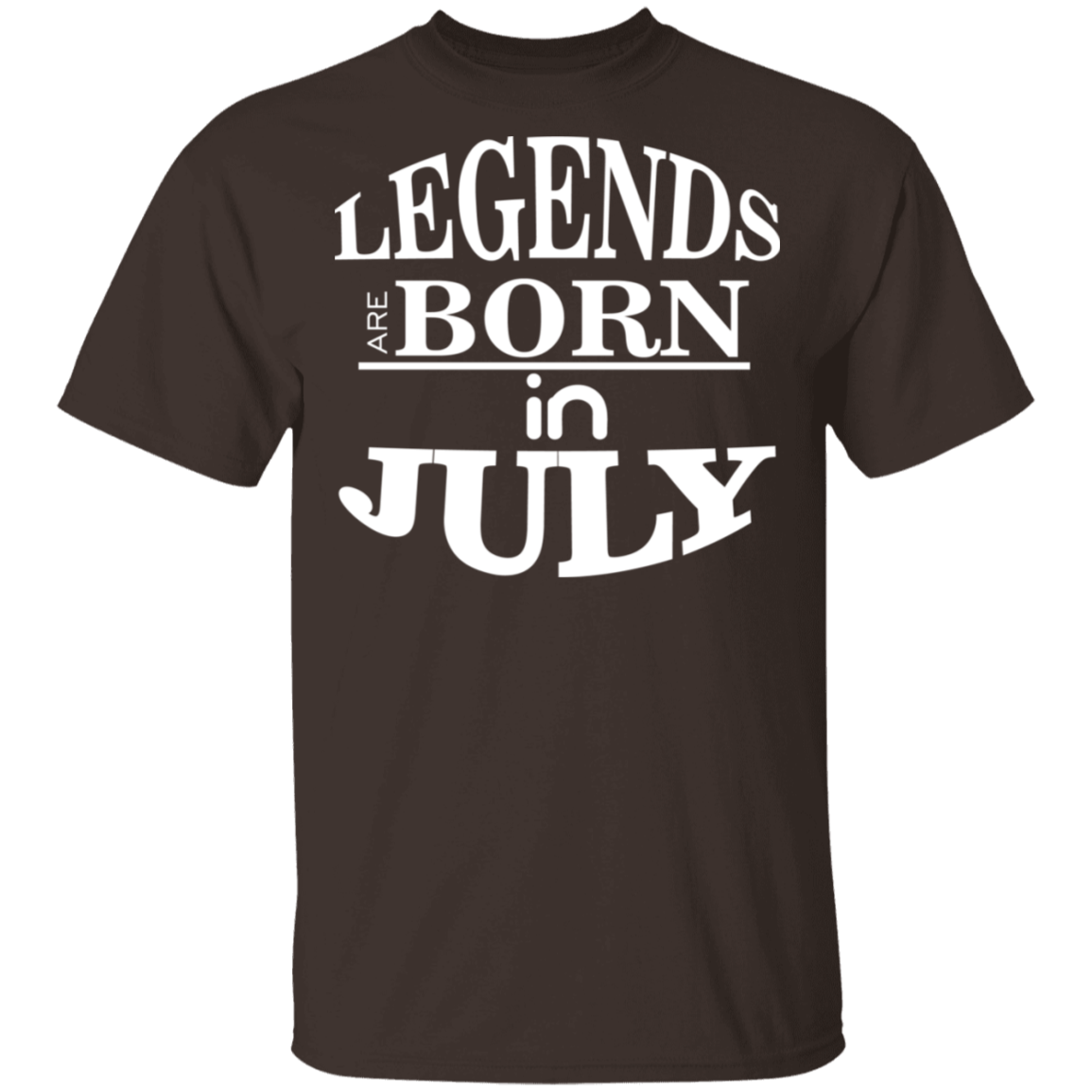 Legends are Born in July T-Shirt - DNA Trends