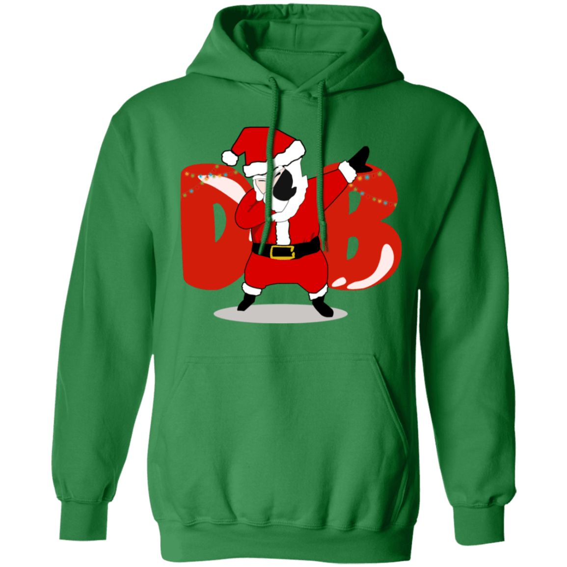 Amusing Dabbing Santa Pullover Hoodie - DNA Trends