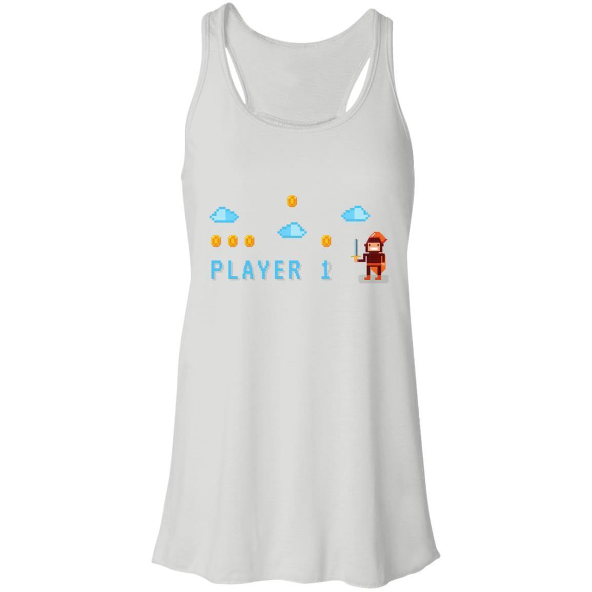 Player 1 Flowy Racerback Tank - DNA Trends