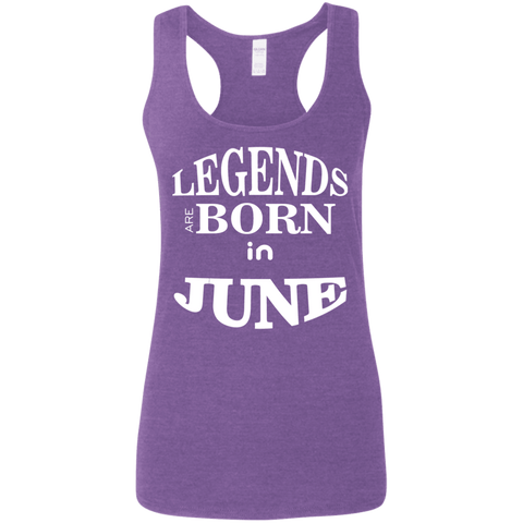 Image of Adorable Legends Are Born In June Ladies' Softstyle Tank - DNA Trends