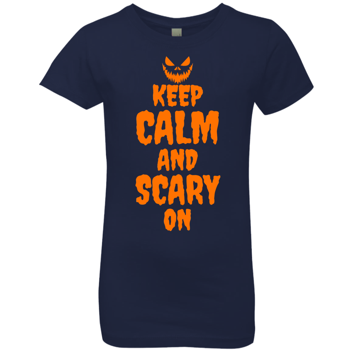 Keep Calm Halloween T-Shirt(Girls) - DNA Trends
