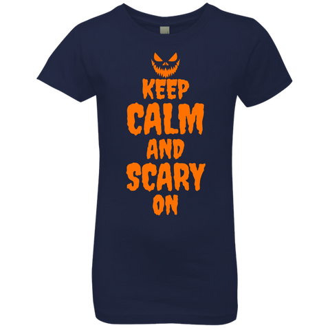 Image of Keep Calm Halloween T-Shirt(Girls) - DNA Trends