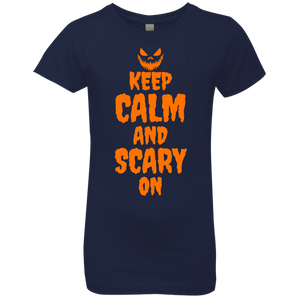 Keep Calm Halloween T-Shirt(Girls) - DNA Trends