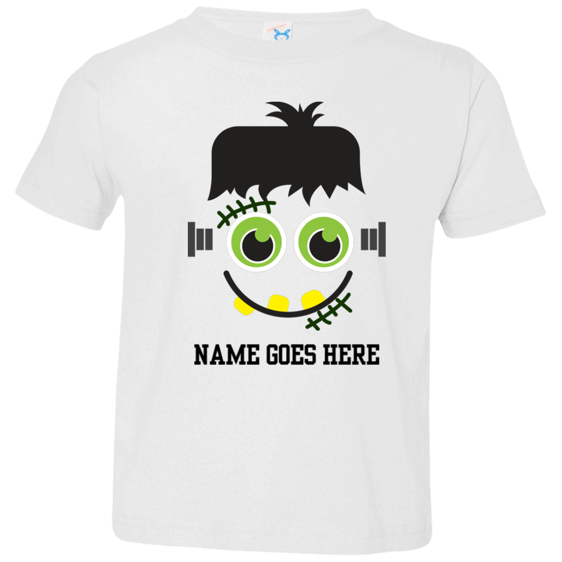 Personalised Frankenstein  Halloween Costume T-Shirt(Toddler) - DNA Trends