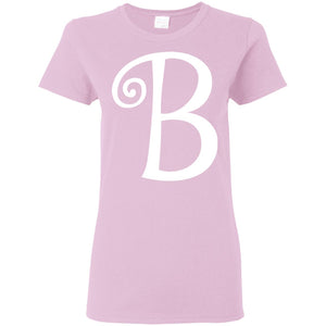 Chipettes "B" Brittany Letter Print Halloween Costume T-Shirts  (Women) - DNA Trends