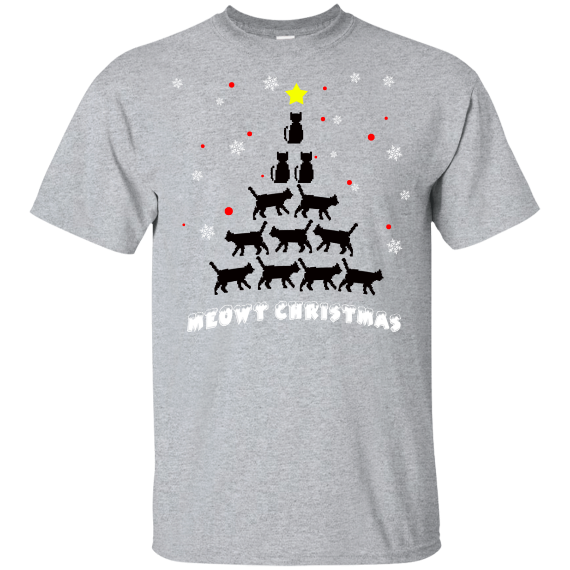 Meowy Christmas Youth Ultra Cotton T-Shirt - DNA Trends