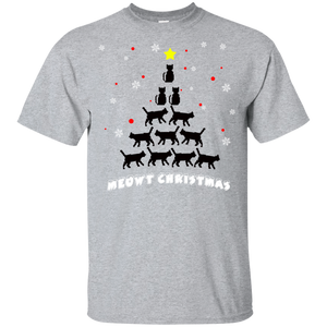 Meowy Christmas Youth Ultra Cotton T-Shirt - DNA Trends