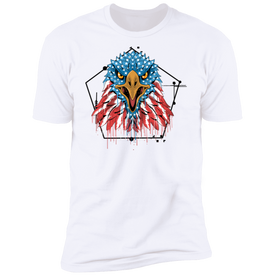 Premium  4th of July - Patriotic Eagle Short Sleeve T-Shirt - DNA Trends