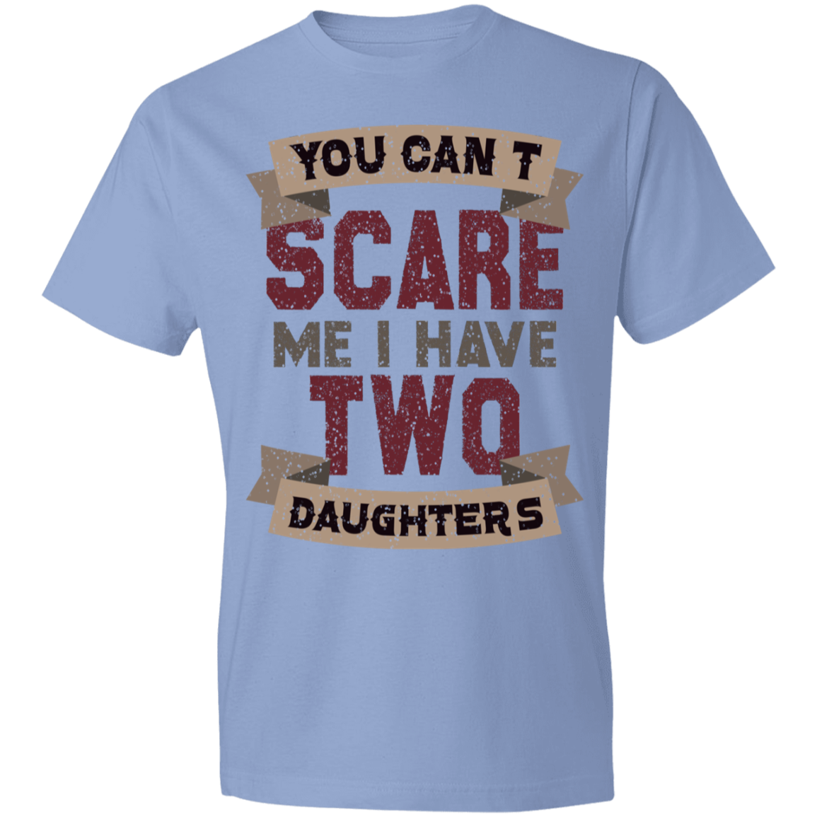 I Have Two Daughters Lightweight T-Shirt - DNA Trends