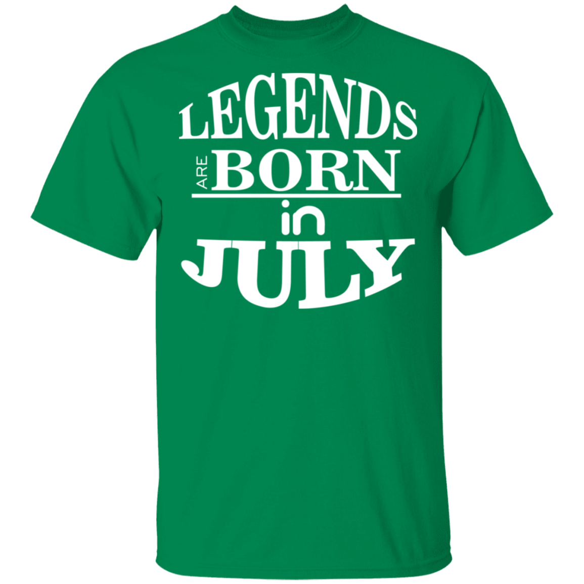 Legends are Born in July T-Shirt - DNA Trends