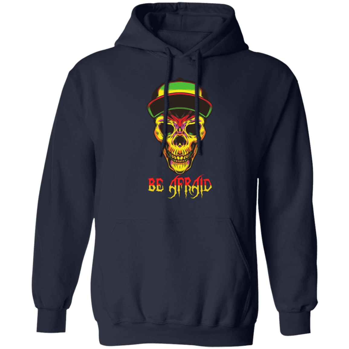 Be Afraid Halloween Costume  Pullover Hoodie - DNA Trends