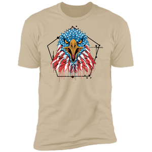 Premium  4th of July - Patriotic Eagle Short Sleeve T-Shirt - DNA Trends