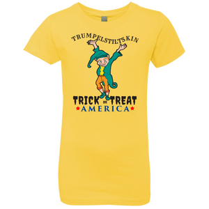 Trumpelstiltskin Trick Or Treat America T-Shirt Halloween Clothing (Girls) - DNA Trends