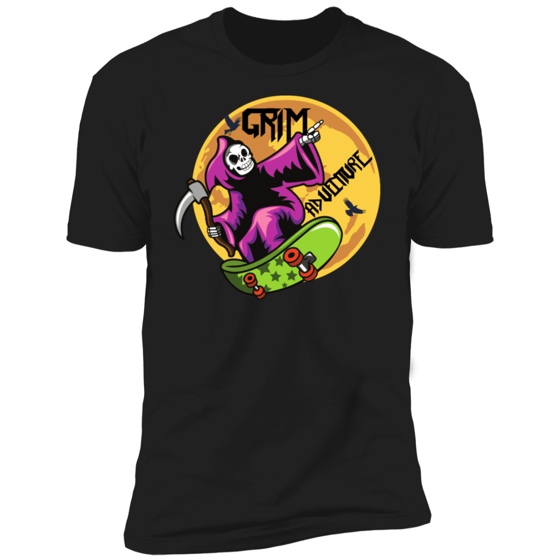 Grim Adventure Halloween Costume T-Shirt(Men) - DNA Trends
