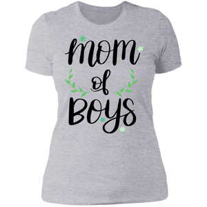 MOM of Boys Mother's Day Ladies' T-Shirt - DNA Trends