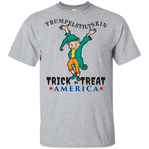 Image of Trumpelstiltskin Trick Or Treat America T-Shirt Halloween Tee (Boys) - DNA Trends
