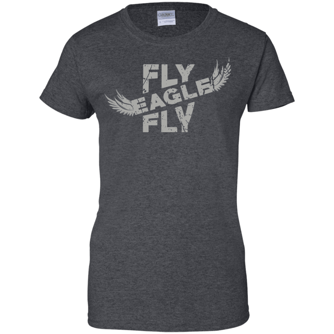 Fly Eagles Fly Ladies' 100% Cotton T-Shirt - DNA Trends