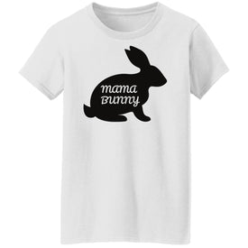 Mama Bunny Easter  Ladies'  T-Shirt:  For Moms, Easter Bunny, nursing mother Easter,Mom Matching Outfit, 2022 Easter Mom, Best Mom