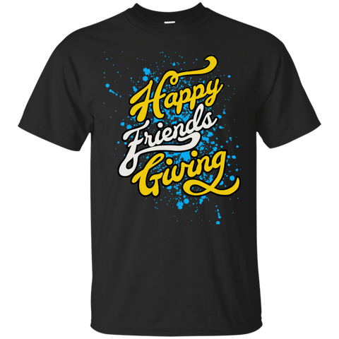 Image of Happy Friendsgiving Ultra Cotton T-Shirt - DNA Trends