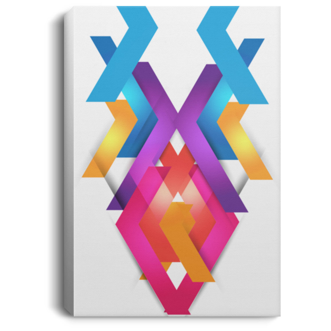 Rainbow 16" x 24" Portrait Canvas .75in Frame - DNA Trends