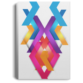 Rainbow 16" x 24" Portrait Canvas .75in Frame - DNA Trends