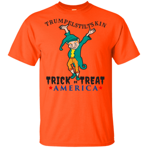 Trumpelstiltskin Trick Or Treat America T-Shirt Halloween Tee (Boys) - DNA Trends