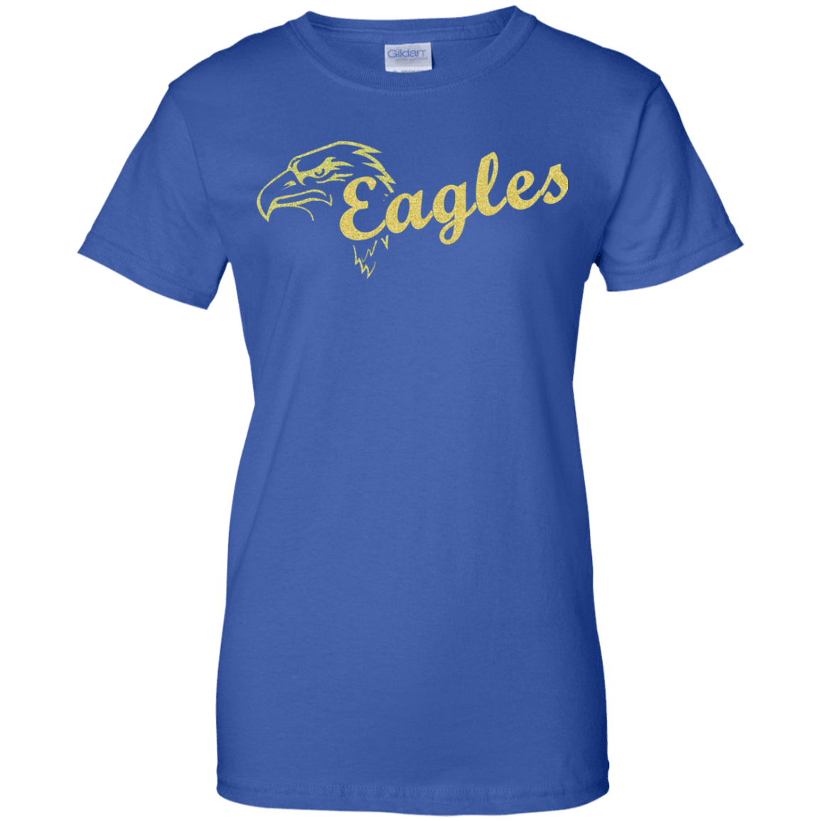 Eagles Ladies' 100% Cotton T-Shirt - DNA Trends