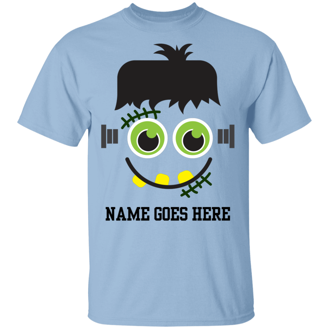 Personalized Frankenstein Halloween Costume T-Shirt(Boys) - DNA Trends