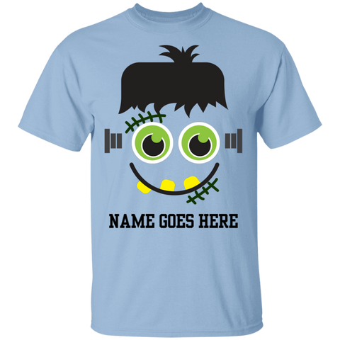 Image of Personalized Frankenstein Halloween Costume T-Shirt(Boys) - DNA Trends