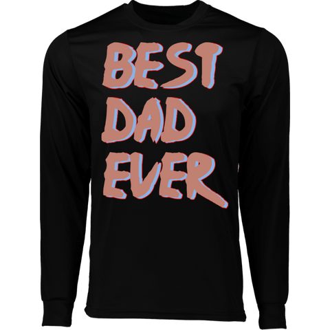 Image of Best Dad Ever LS T-Shirt - DNA Trends