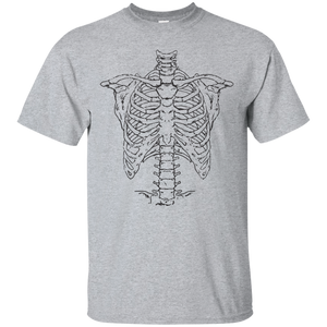 Spooky Skeleton Body Halloween Costume T-Shirt(Unisex) - DNA Trends